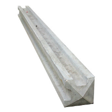 CONCRETE SLOTTED CORNER FENCE POST 1800mm